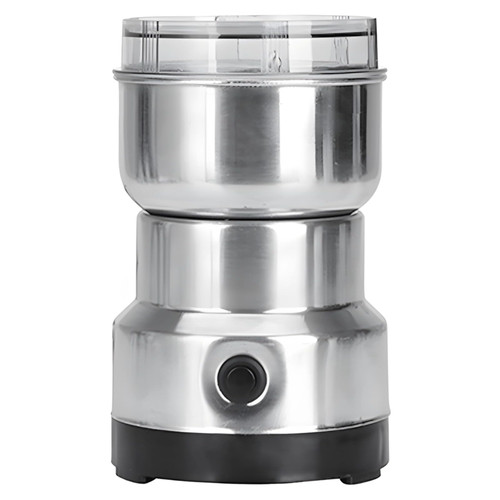 Coffee Grinder, Stainless Steel Coffee Nut and Spice Grinder, 300 ml Capacity, 150W Motor, One Touch Operation, Portable Lightweight Design for Home Travel and Kitchen Use