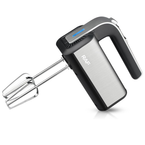 Hand Mixer, 5-Speed Electric Handheld Mixer for Baking, 11.2 x 3.1 x 7.5 in, Effortless Mixing with Stainless Steel Beaters