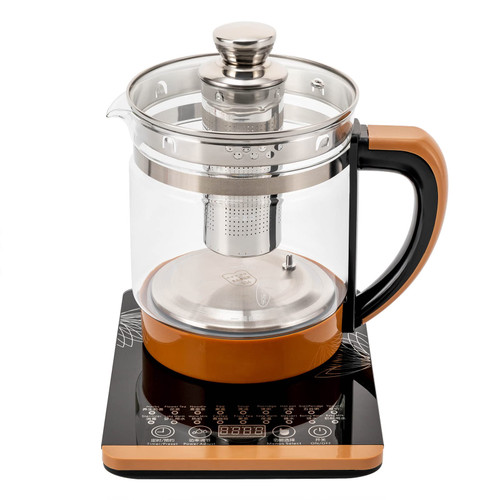 1.8L Electric Glass Kettle Electric Kettles with 18 Smart Menu, BPA-FREE