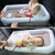 New Baby Inflatable Camp Bed Air Mattresses Car Rear Folding Kid Sleeping Bed 