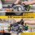 Cordless circular saw with 18V 4.0ah battery and fast charger, 4300rpm, adjustable cutting angle 2x165mm saw