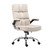 Velvet Office Chair HHigh Back Executive Desk Chair with Flip-up Arms Modern Computer Chair with Wheels for Adult