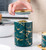 3 PCS Ceramic Airtight Jar Kitchen Canister Sets Cereal Dispenser Spice Organizer Rack Jars with Lid Food Storage Containers