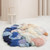 Handmade Round Carpets Moss Wool Mats thick 3d Carpet For Living Room Bedroom Office Colorful Bedside Rugs Table Chair Mat