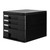 Desktop File Cabinet A4 Data Storage Box Storage Organizer Plastic Drawer Cabinet 