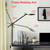 Multifunctional Lamp Angle 5X Magnifying LED Desk Lamp Home Bedroom Office 10 Levels Brightness Adjustable Reading Study Lamp