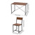 Dining Table Set Rectangular Picnic Table Home Furniture Kitchen Courtyard Outdoor Camping Hiking 