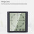 Intelligent Electronic Digital Wall Clock Home Digital Display Clock Alarm Indoor Hygrometer Thermometer Desktop Square Clock