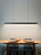 Designer dining room chandelier simple modern Nordic dining table bar table lamp minimalist led long office chandelier