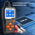 Car Motorcycle Battery Tester 12V 6V  Battery System Analyzer 2000CCA Charging Cranking Test Tools for the Car