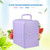 4L Mini Car Fridge Cooler And Warmer Portable Compact Personal Fridge Semiconductor Electronic Fridge For Home Office Car