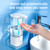 Hand Free 500ml Automatic Soap Dispenser Touchless Sanitizer Dispenser Smart Sensor Liquid Soap Dispenser for Kitchen Bathroom