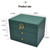 Multi-functional PU Leather Drawer-style Jewelry Box Earrings Oversized Holder Case Earrings Lock Jewelry Box