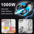 1000W High Power Food Mixer 2 Speeds Hand Blender Electric Four-blade Ice Crushing Kitchen Vegetable Fruit 