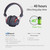 Avantree Audition 40 HR Bluetooth Over Ear Headphones with Microphone for PC Computer Phone Call, 