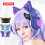 YUNSHINES Bluetooth5.0 Headphone Wireless Headset With HD Microphone Cat Ear Cute LED Light Flashing for Girl Gift