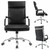 Mid-Back Office Desk Chair Executive Adjustable Swivel Task Chair PU Leather Conference Chair 