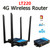 LT220 WiFi Router Industrial Grade 300Mbps 4G LTE Wireless Router with SIM Card Slot Firewall Protection Support 32 WiFi Users