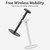 Portable LED Table Lamp 2 Level Brightness Rechargeable Cordless Night Light For Bedroom Dining Room Office 