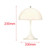 Creative Mushroom Table Lamp Bedroom Bedside Lamp Modern Minimalist Home Decor Desk Lamp Office Study Reading Lighting Fixtures