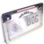 Motorcycle Clear Anti Photo Radar License Plate Cover & Metal Frame Combo