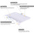 MUMUCC Personality Trendy Canvas Laptop Desk Lap Desk Back Cushion Soft and Comfortable Foam Particles Suitable for Bedroom Sofa