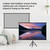 VEIDADZ Projection Screen With Stand Grey Anti-Light 60 84 100 120 inch For Home Theater Outdoor 