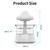 Rain Cloud Humidifier Mist Maker Aroma Essential Oils Diffuser 7 Colors Light Lamp For Room