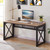 AUGURE-Industrial Home Office Desks, Rustic Wood Computer