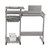 Versatile Grey Techni Mobili Complete Computer Workstation Desk with Multiple Storage Compartments