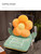 Cushion Plush Pp Cotton Household Office Chair Cushion Waist Support Cushion Integrated Cute Flowers Simple  Modern Bedding 1Pc