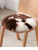 Cushion Wool Chair Winter Warm Thicken Simple Modern Animal Spot Creative Stripes Suitable for Office Bay Window Decoration 45CM