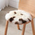 Cushion Wool Chair Winter Warm Thicken Simple Modern Animal Spot Creative Stripes Suitable for Office Bay Window Decoration 45CM