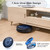 Lubluelu Robot Vacuum 2700Pa Suction, With Quiet 55dB, 130Mins Runtime, APP/WiFi/Remote Control, Slim.