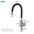 ULA Kitchen Faucet with Flexible Hoses 304 Stainless Steel 360 Degree Rotating Kitchen Hot Cold Water Mixer Taps Sink Pull Out