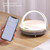 15W Bluetooth Speaker Wireless Chargers Wood LED Lamp High Power Fast Charging for iPhone 14 Touch Night Light Charge S21 Pro