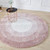 Gradient Color Nordic Round Carpet Living Room Soft Bedroom Round Rug Study Thick Plush Carpet Kids Room Play Mat Computer Chair