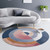 Nordic Round Carpet Living Room Home Girls Room Round Rug for Bedroom Modern Study Floor Area Rugs Computer Chair Mat