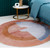 Nordic Round Carpet Living Room Home Girls Room Round Rug for Bedroom Modern Study Floor Area Rugs Computer Chair Mat