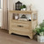 Full-Extension Lateral File Cabinet, Orchard Oak Finish