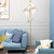 110V Double-headed Nordic Bird Paper Bedside Lamp Postmodern Crane Style Floor Lamp For Home Bedroom Furniture