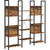 VASAGLE 5-Tier Bookcase with 14 Shelves, Book Shelf with Metal Frame, Bookshelf for Living Room, Home Office, 