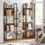 VASAGLE 5-Tier Bookcase with 14 Shelves, Book Shelf with Metal Frame, Bookshelf for Living Room, Home Office, 