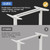 Height Adjustable Electric Standing Desk, 63x30 Height Stand Up Computer Desk,Sit and Stand Home Office Desk with Splice Board