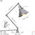 IWHD Abajur LED Table Lamp For Beside Home US/EU Plug Switch Loft Decor Industrial LED Desk Lamp Lamparas Luminaria De Mesa