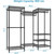 VIPEK V5 Portable Closet Wardrobe Heavy Duty Clothes Rack Freestanding Clothing Rack with 4 Hang Rods & 8 Shelves