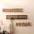 Modern Clothes Hanger Porch Wall Hanging Wearing Clothes Storage Natural Solid Wood Coat Racks Stable Load-bearing Clothes Rack