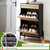 Natural Rattan 2 Flip Door Shoe Cabinet Organizer Freestanding Shoe Rack With 1 Drawer For Living Room Home Furniture 