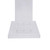 Modern Thick Acrylic Podium Stand Plexiglass Pulpit Floor-Standing School Church Lectern W/ Reading Surface & Storage Shelf