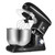 Kitche Chef Machine Low Noise Stainless Steel Stand Mixer With Dough Hook Whisk Beater Splash Guard